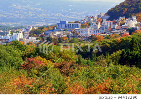 紅葉の伊香保温泉 紅葉の伊香保温泉 94413290