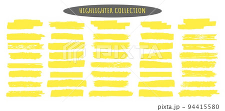 Highlighter brush textures 94415580