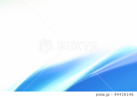 青色系背景 緩やかな流れ・ライン グラデーション 青色系背景 緩やかな流れ・ライン グラデーション 94416146