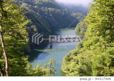 只見線・第3橋梁(福島県・三島町) 只見線・第3橋梁(福島県・三島町) 94417406