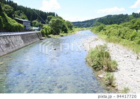 橋の上からの藤琴川 橋の上からの藤琴川 94417720