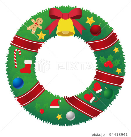 クリスマスリース 94418941