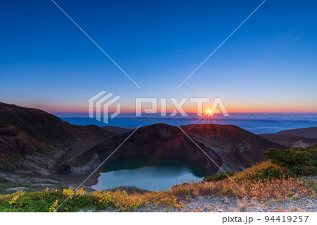 蔵王の日の出　ビーナスベルト 94419257