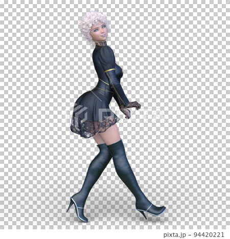 A woman with short hair A woman with short hair 94420221