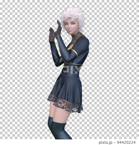 A woman with short hair A woman with short hair 94420224