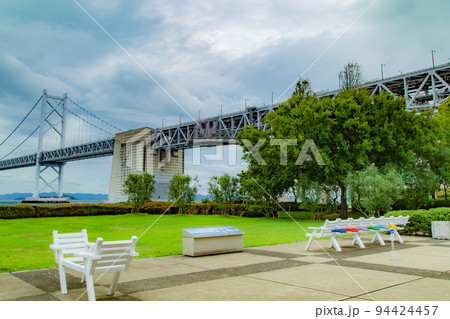 世界に誇れる瀬戸大橋　橋脚 94424457