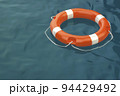 Orange lifebuoy ring 94429492