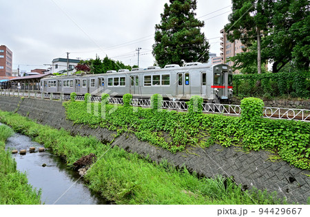 鉄道 私鉄 弘南鉄道 大鰐線 7000系 中央弘前駅 鉄道 私鉄 弘南鉄道 大鰐線 7000系 中央弘前駅 94429667