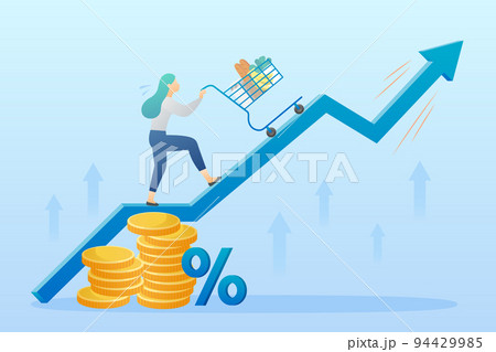 家計を圧迫するインフレーション 家計を圧迫するインフレーション 94429985