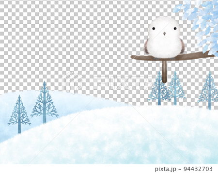 Seasonal background winter white background 94432703