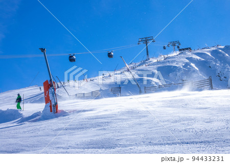 Light Blizzard on the Ski Slope 94433231