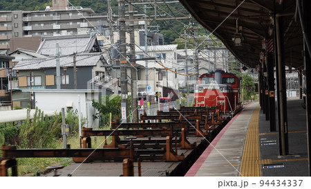 JR西日本 DD51-1183 ロンチキ 工臨 レール運搬車 JR西日本 DD51-1183 ロンチキ 工臨 レール運搬車 94434337