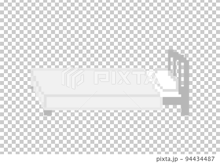 pixelated bed 94434487