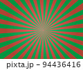 赤緑の背景放射状背景 94436416