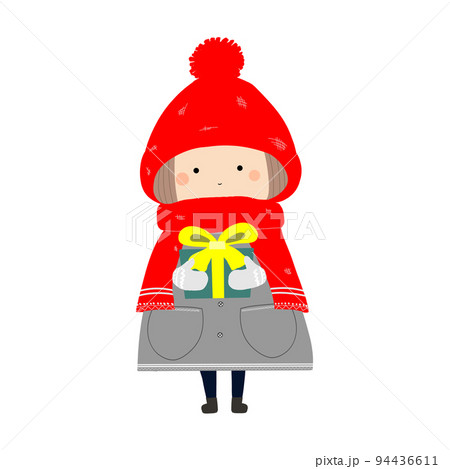 tonttu(tomte nisse)トントゥ（トムテ、ニッセ）の素材　女性ver 94436611