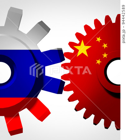 Russia China Cooperation Russia China Cooperation 94442589