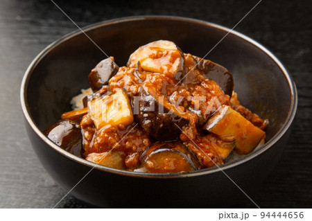 麻婆茄子丼 94444656
