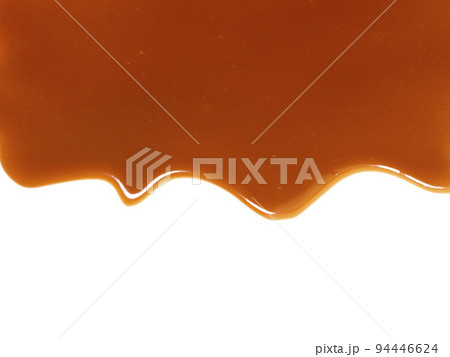 sauce caramel sweet isolated on white background sauce caramel sweet isolated on white background 94446624