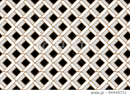 Greek squares golden grid seamless chain greek motives pattern. Greek squares golden grid seamless chain greek motives pattern. 94449751
