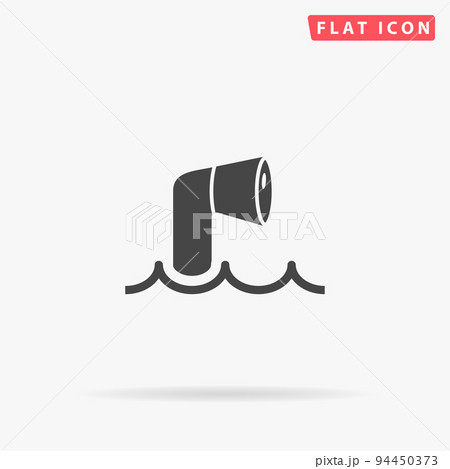 Periscope flat vector icon 94450373