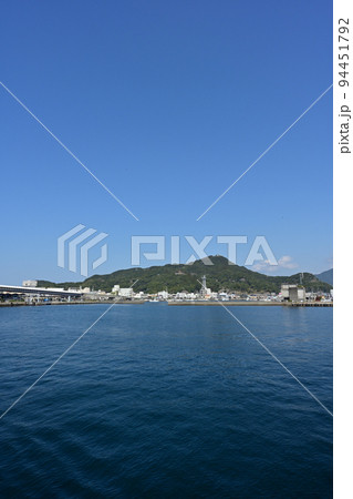 海からの牛深港 海からの牛深港 94451792