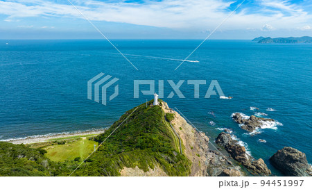 【徳島】蒲生田岬【ドローン空撮】 94451997