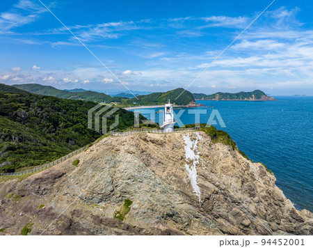 【徳島】蒲生田岬【ドローン空撮】 94452001