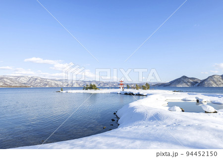 洞爺湖の浮見堂　洞爺湖町 94452150