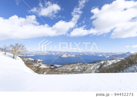 ポロモイ山から洞爺湖全景 洞爺湖町 ポロモイ山から洞爺湖全景 洞爺湖町 94452273