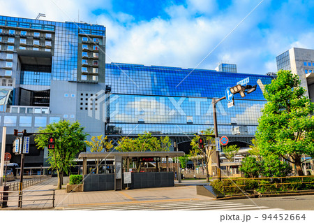 京都府　京都駅周辺の都市風景　京都駅 94452664