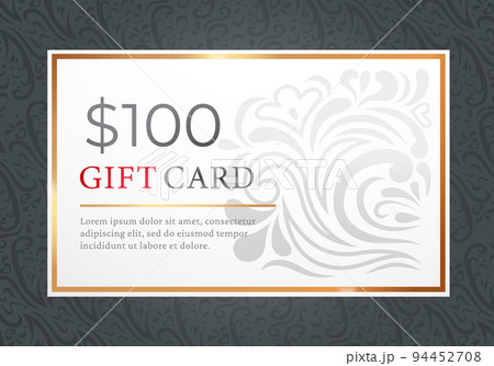 Gift Card, Certificate and Voucher for Shopping Gift Card, Certificate and Voucher for Shopping 94452708