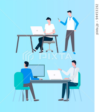 People Working with Online Data, Coders Designers 94453192