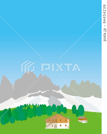 ガイスラ―アルム　geisleralm　ドロミーティ　dolomiti　イタリア　italia 94454239