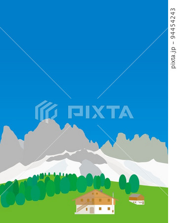 ガイスラ―アルム　geisleralm　ドロミーティ　dolomiti　イタリア　italia 94454243