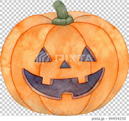 【ハロウィン】ジャックオランタンの水彩イラスト 【ハロウィン】ジャックオランタンの水彩イラスト 94454250