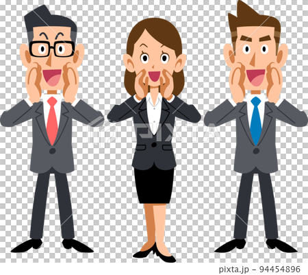 三個商人大聲呼喊 94454896