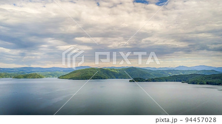 beautiful scenic views at lake jocassee south carolina 94457028