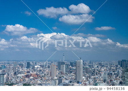 《東京都》東京都心・都市風景 94458136