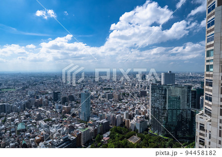 《東京都》東京都心・都市風景 94458182
