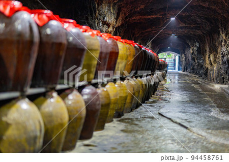 Interior view of the Baba Tunnel and Kaoliang liquor Interior view of the Baba Tunnel and Kaoliang liquor 94458761