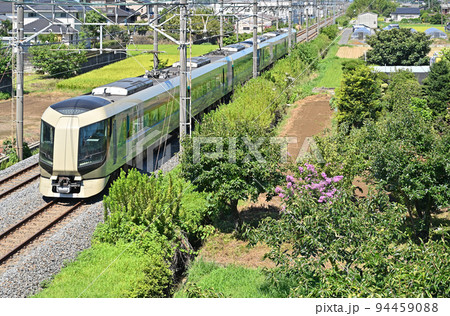 鉄道・東武日光線　リバティきぬ116号+けごん16号　柳生～新古河間 94459088