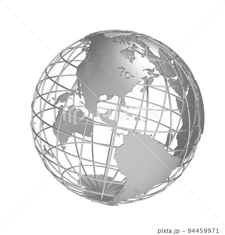 3DCGの地球儀 94459971