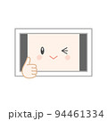 親指を立てる擬人化タブレット 94461334