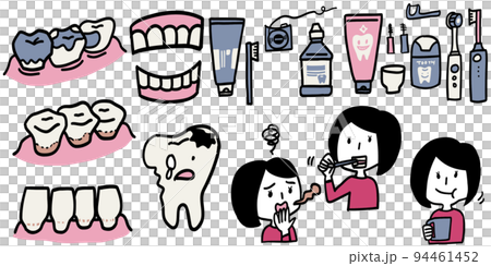 Various tooth care 94461452