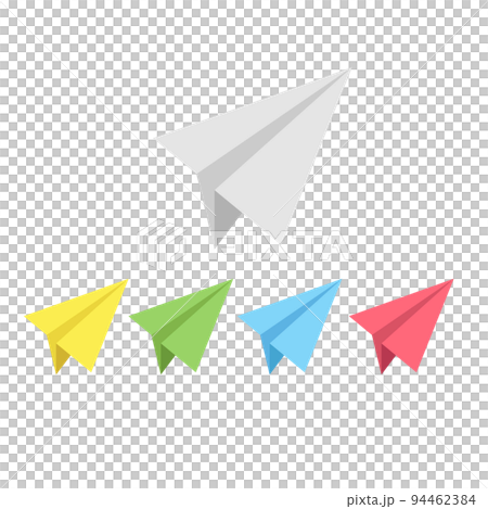 紙飛行機アイコン 94462384