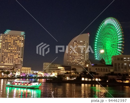 横浜みらとみらい　夜景 94462397