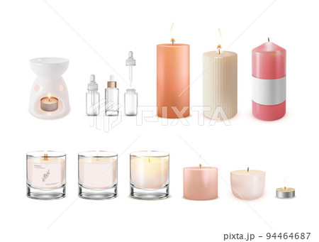 Realistic Detailed 3d Aromatherapy Concept Element Set Include of Lamp Aroma, Essential Oil Bottle and Scented Candle . Vector illustration Realistic Detailed 3d Aromatherapy Concept Element Set Include of Lamp Aroma, Essential Oil Bottle and Scented Candle . Vector illustration 94464687