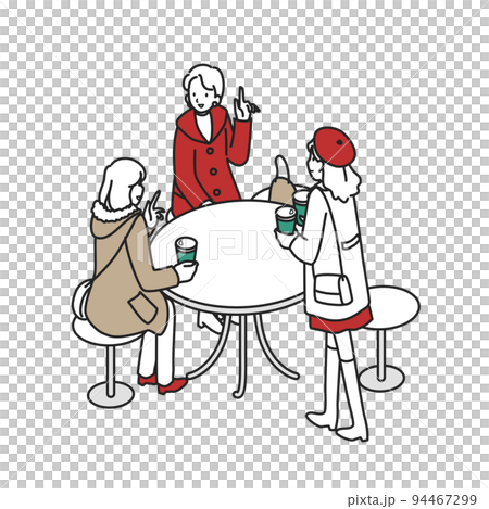 クリスマスの女の子たち 94467299