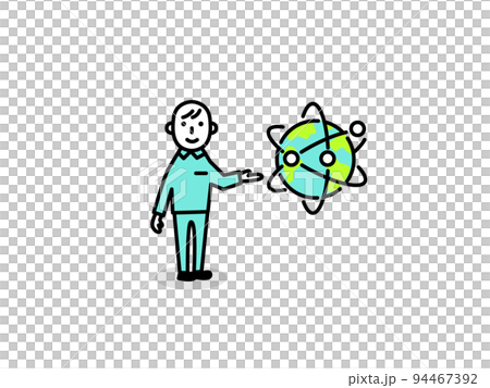 ネットワーク管理のアイコン ネットワーク管理のアイコン 94467392