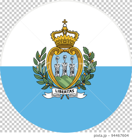 世界の国旗、サンマリノ 94467604